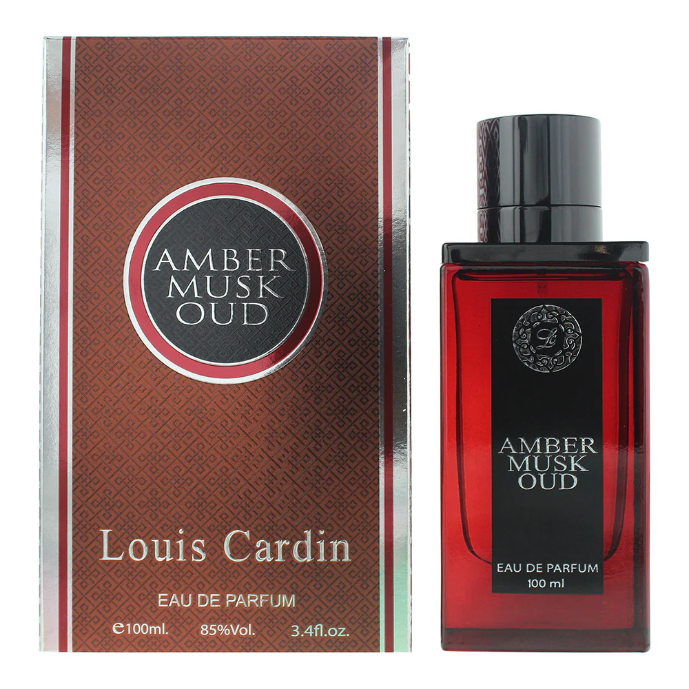 Louis Cardin Amber Musc Oud Eau De Parfum 100ml