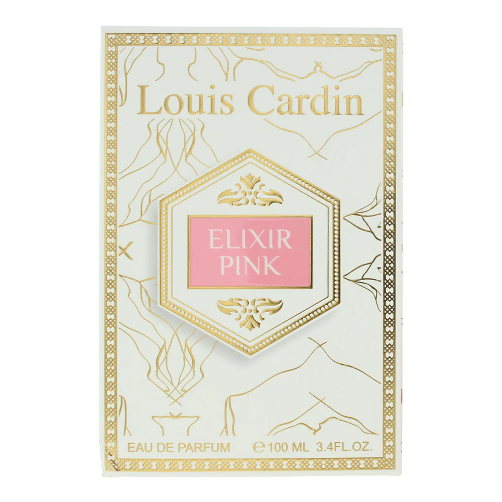 Louis Cardin Elixir Pink Eau De Parfum 100ml - Image 3