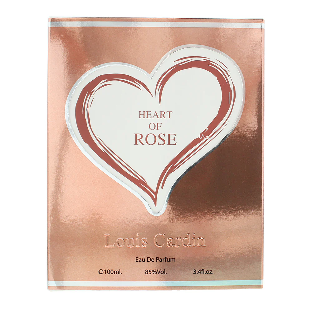 Louis Cardin Heart Of Rose Eau De Parfum 100ml - Image 3