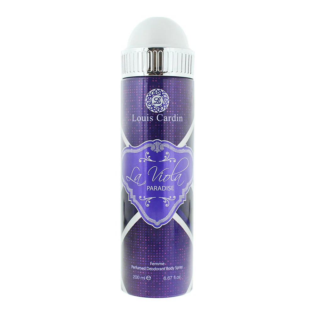 Louis Cardin La Viola Paradise Femme Deodorant Spray 200ml