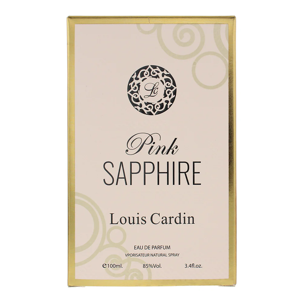 Louis Cardin Pink Sapphire Eau De Parfum 100ml - Image 3