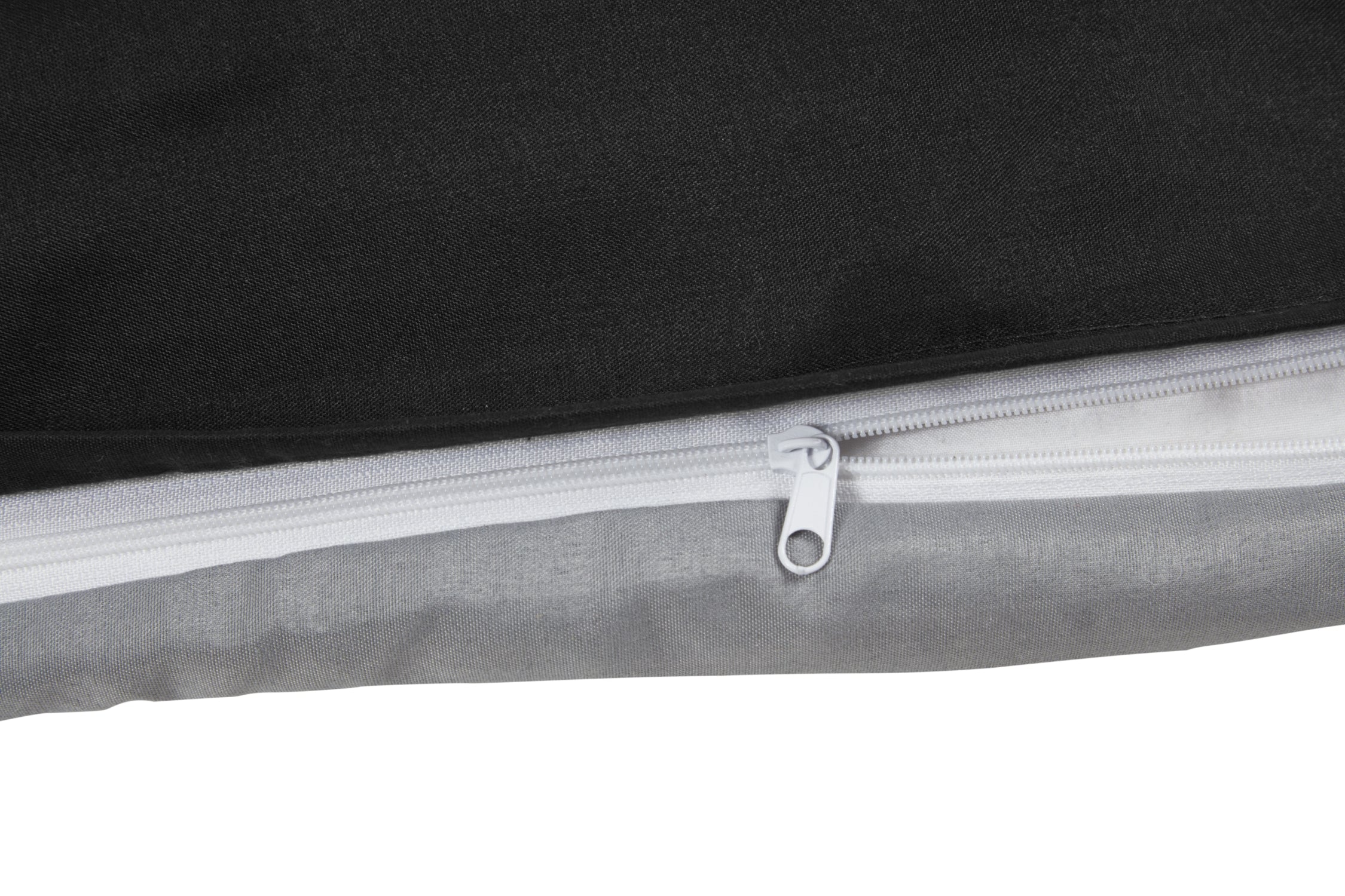 Lyla Reversible Duvet Set in Black/Grey - Image 6