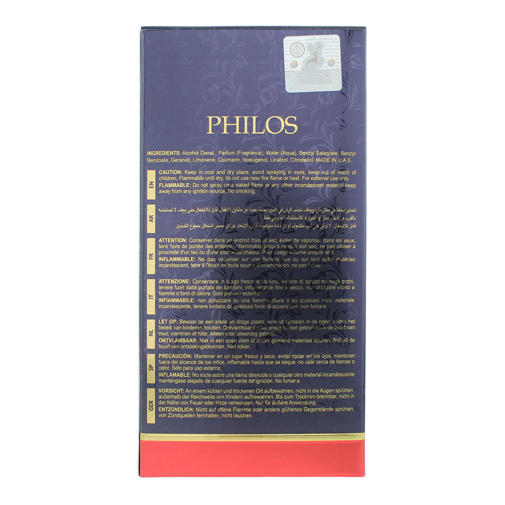 Maison Alhambra Philos Shine Eau De Parfum 100ml - Image 2