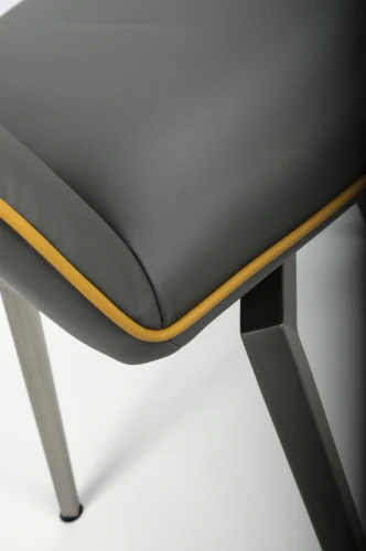 Mako Swivel Leather Effect Graphite Grey Dining Chair - Set Of 2 - Image 7