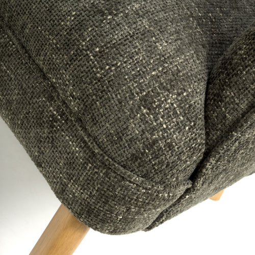 Mallory Flax Effect Green Armchair - Image 6