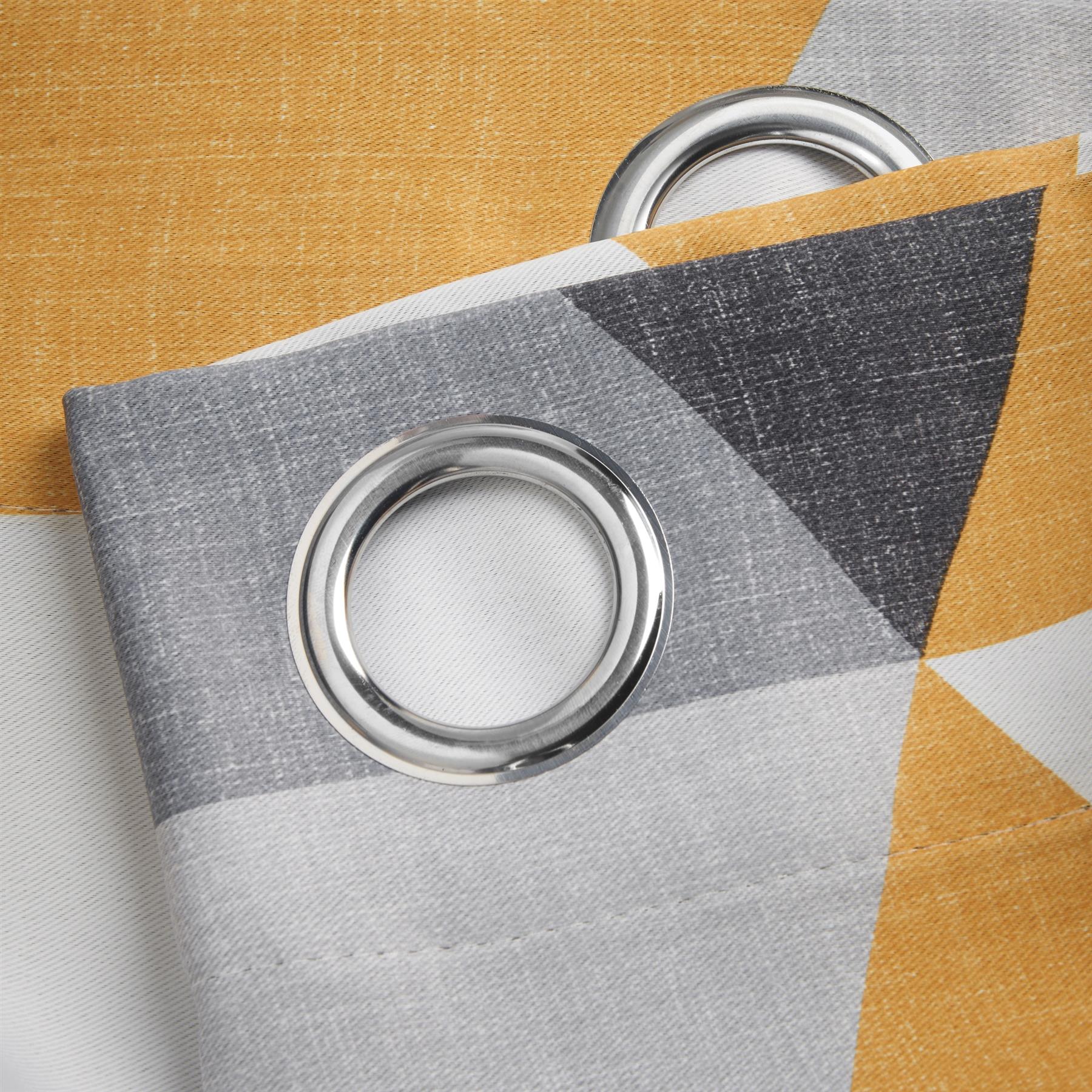 Malmo Room Darkening Ring Top Curtains - Image 2
