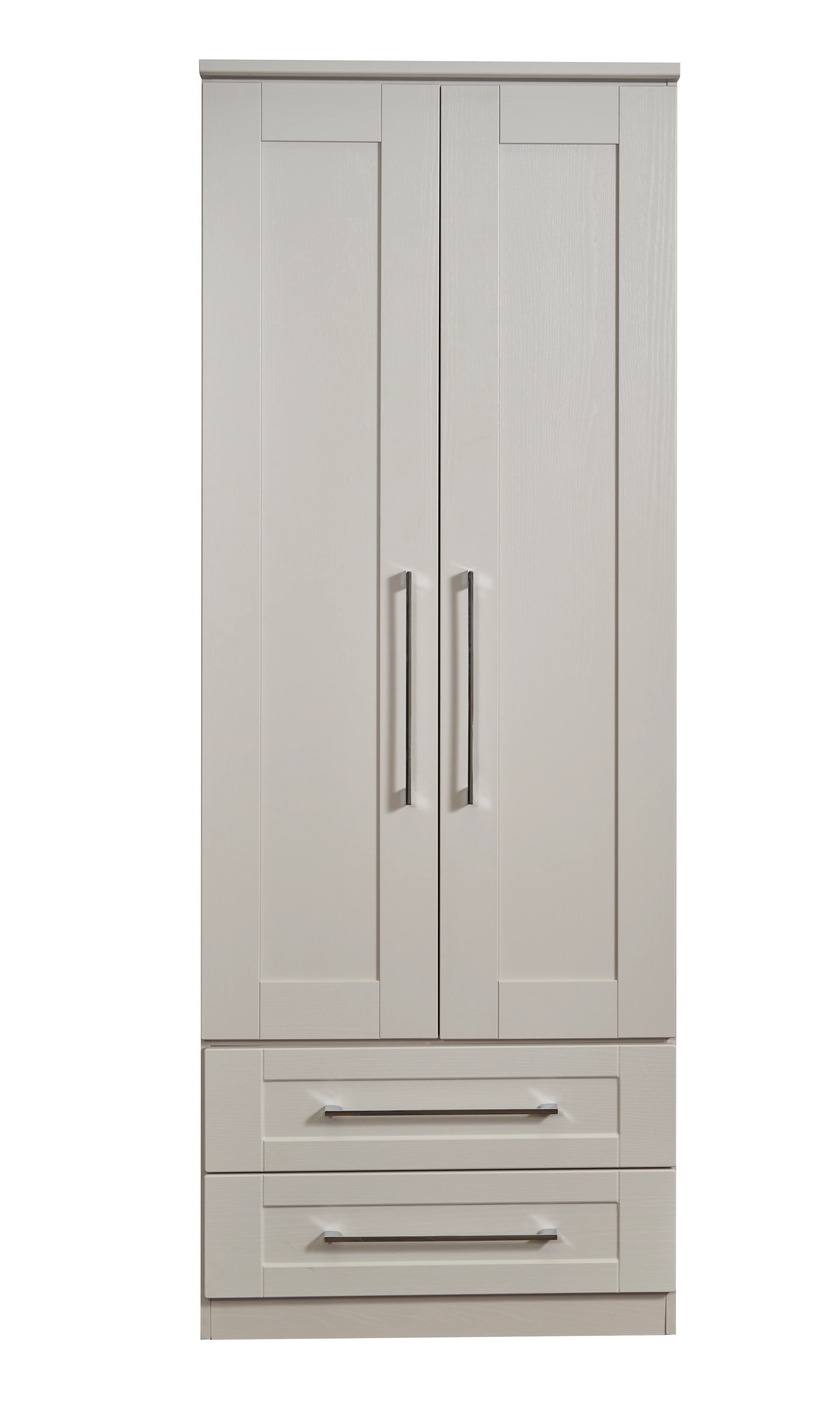 Malton Ready Assembled 2 Door 2 Drawer Wardrobe in Kashmir Ash - Image 9