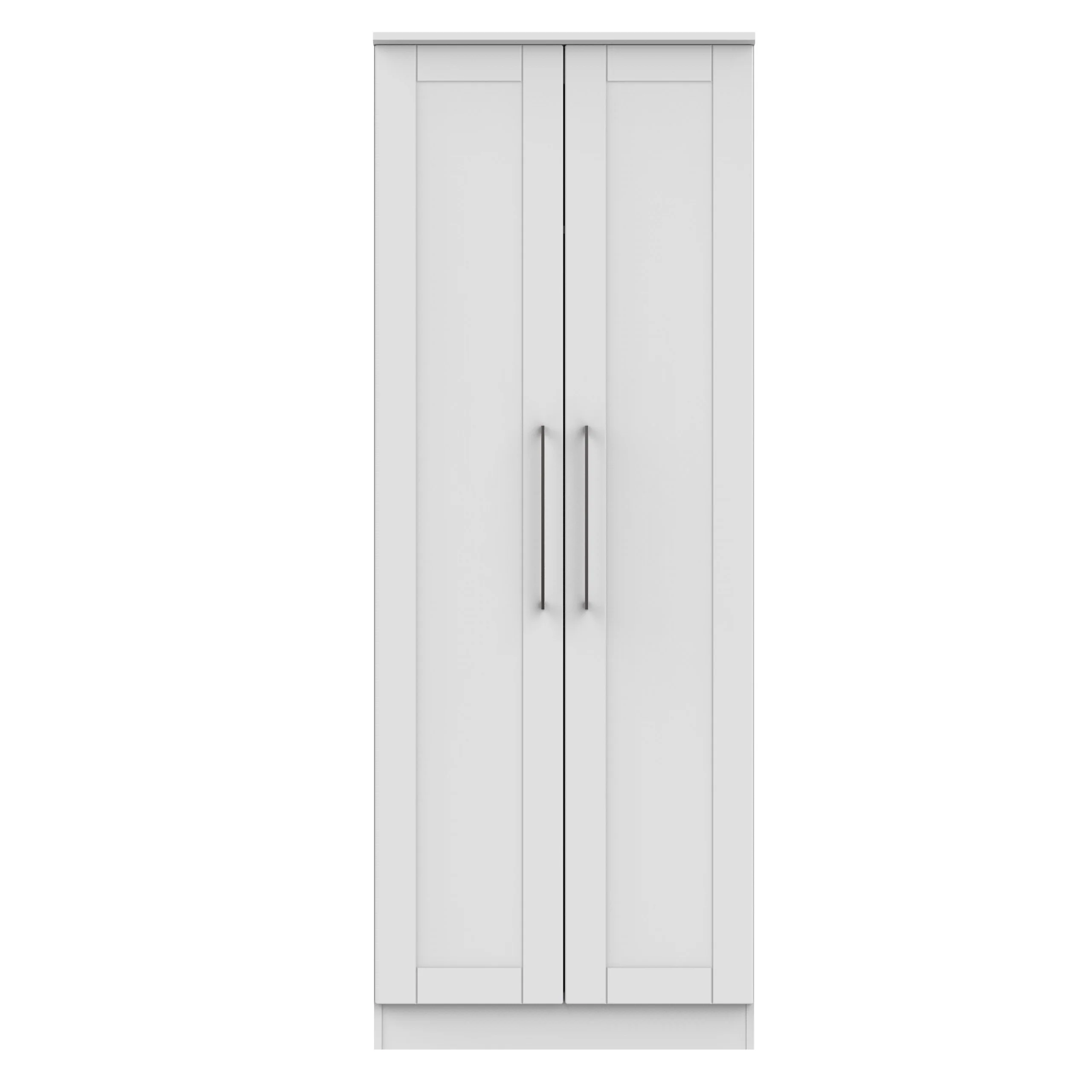 Malton Ready Assembled 2 Door Wardrobe in Grey Ash - Image 6