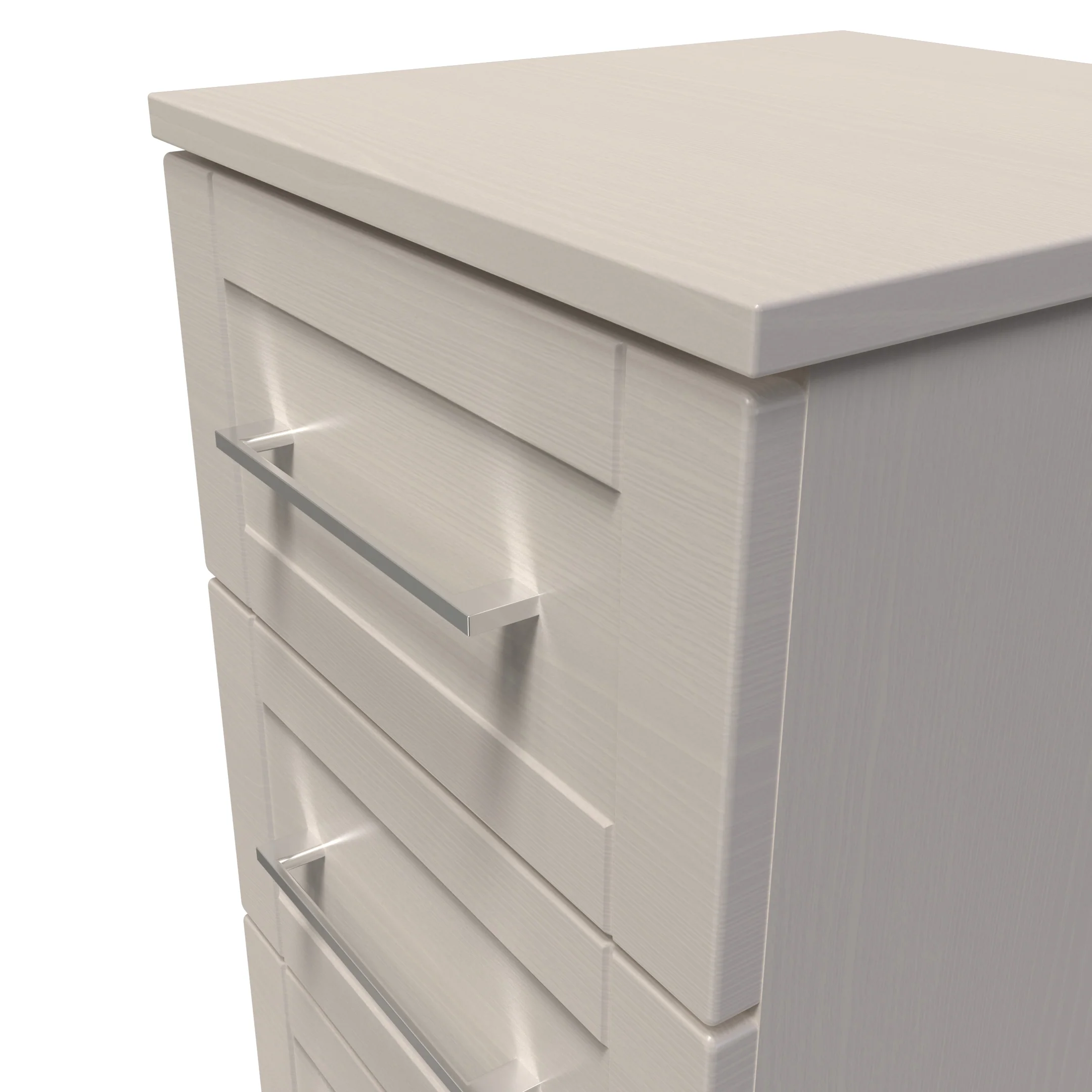 Malton Ready Assembled 3 Drawer Bedside Cabinet in Kashmir Ash - Image 4