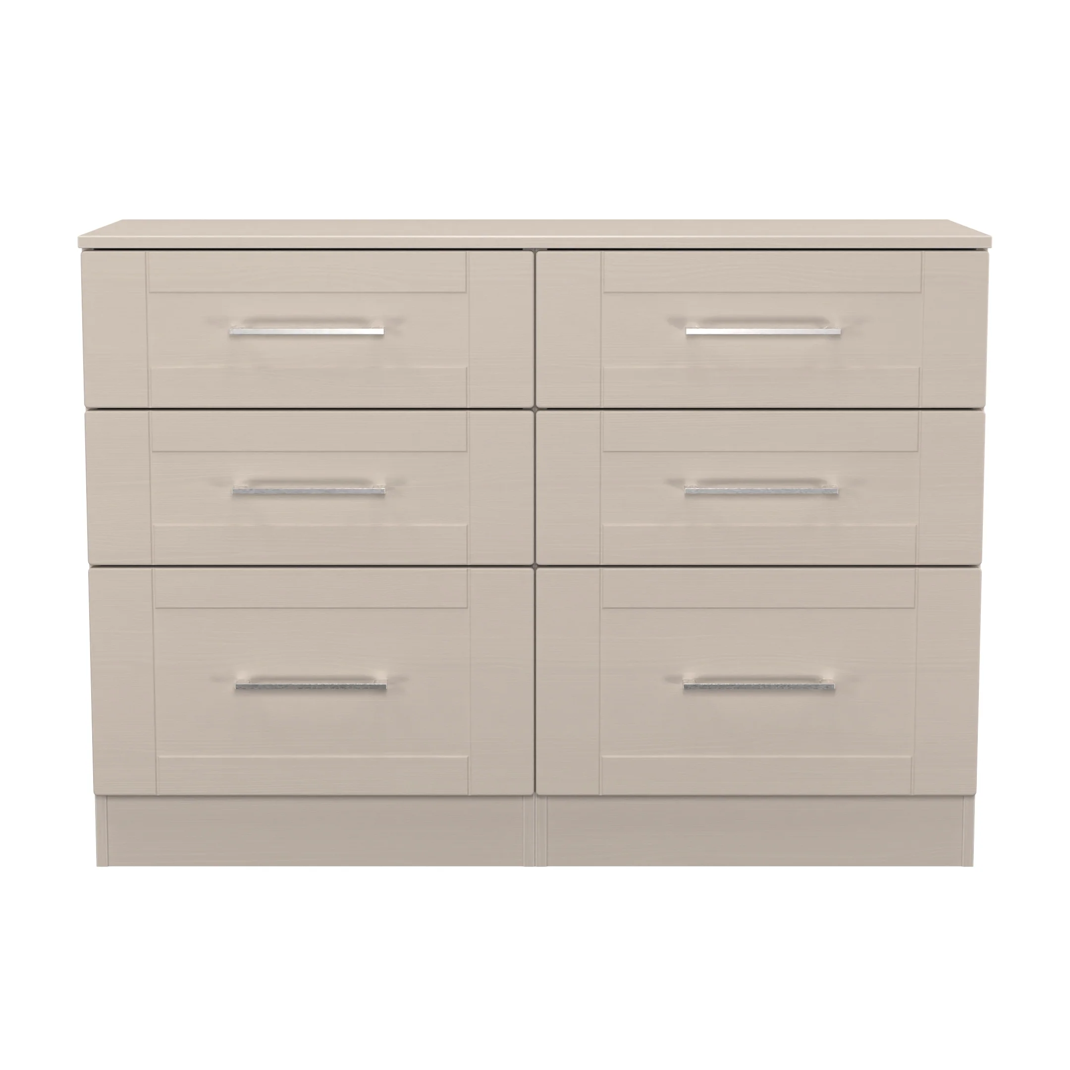 Malton Ready Assembled 6 Drawer Wide Chest in Kashmir Ash - Image 2