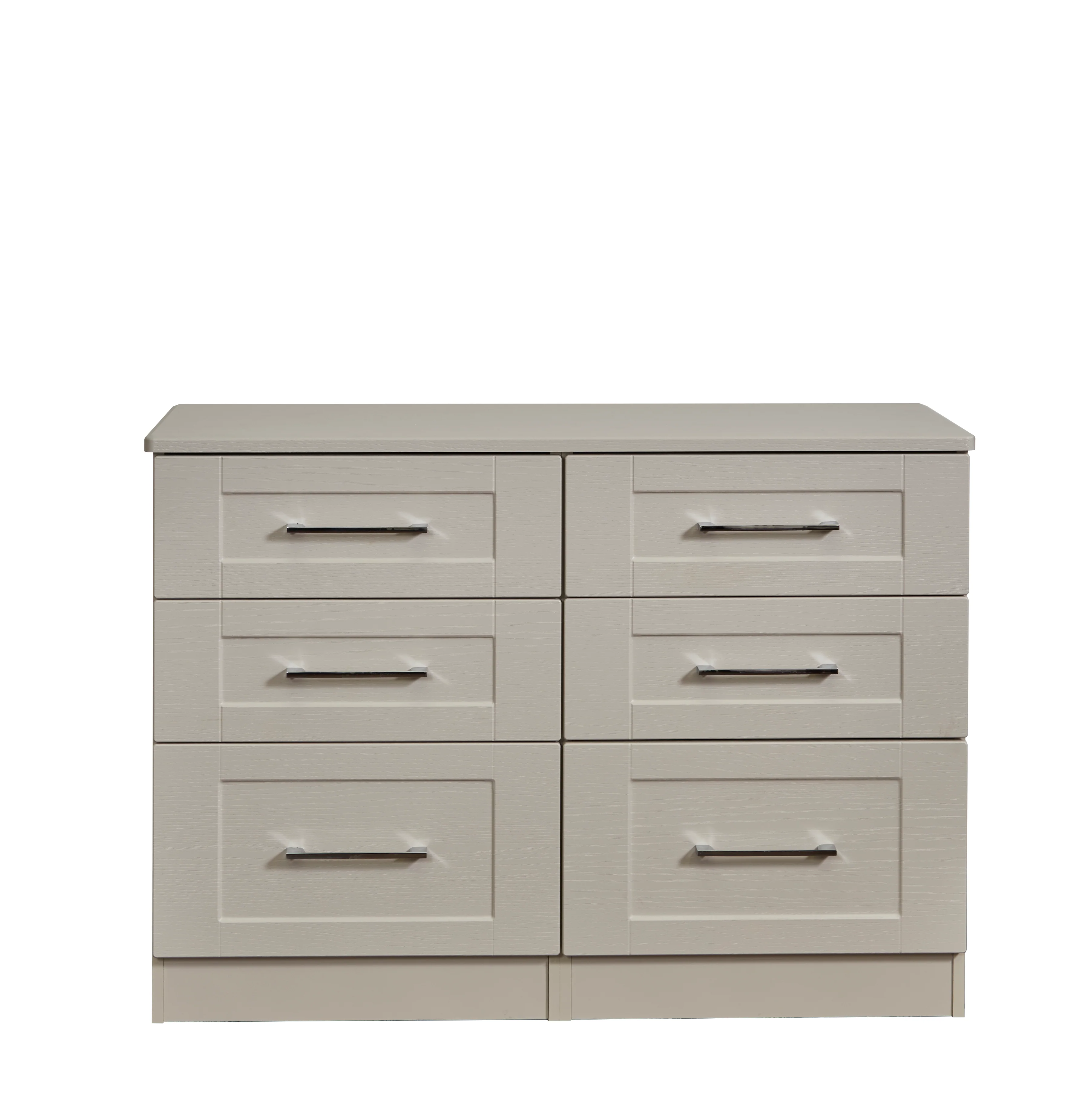 Malton Ready Assembled 6 Drawer Wide Chest in Kashmir Ash - Image 7