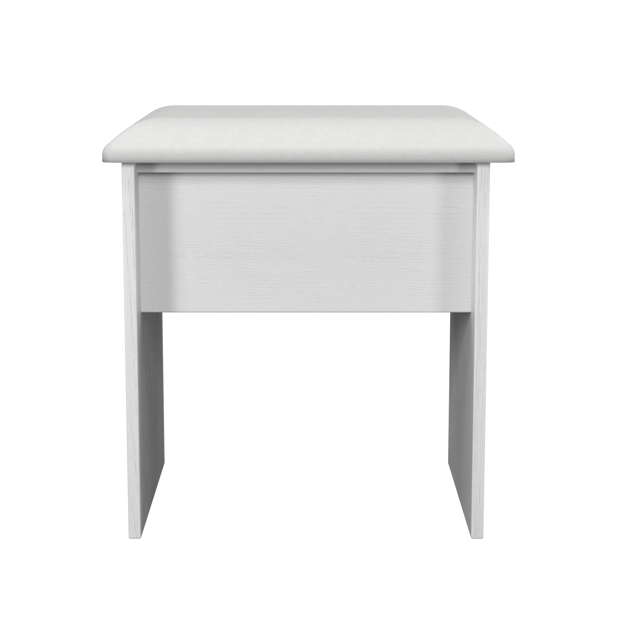 Malton Ready Assembled Stool in White Ash - Image 2