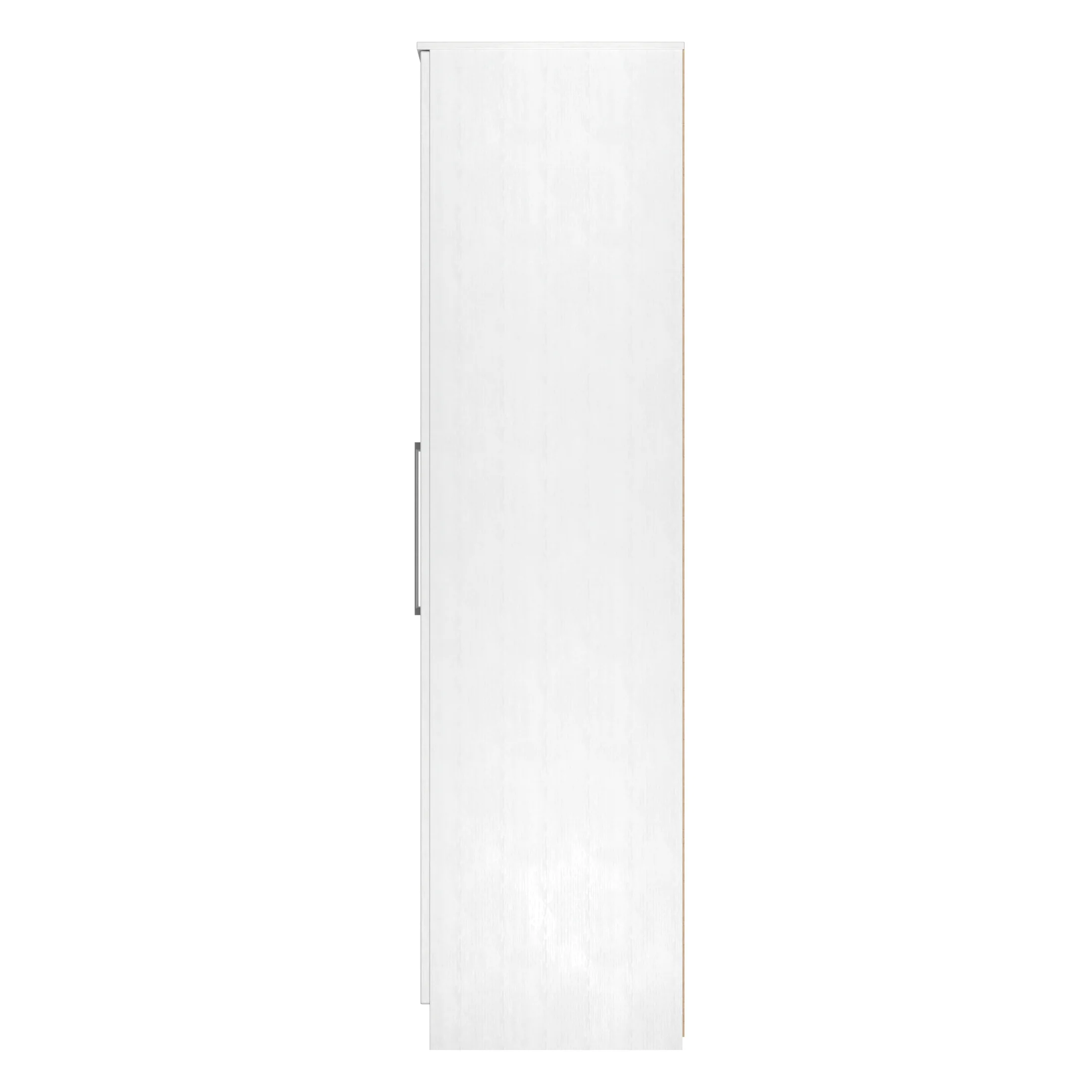 Malton Ready Assembled Tall 6 Door 2 Drawer 2 Mirror Wardrobe In White Ash - Image 3