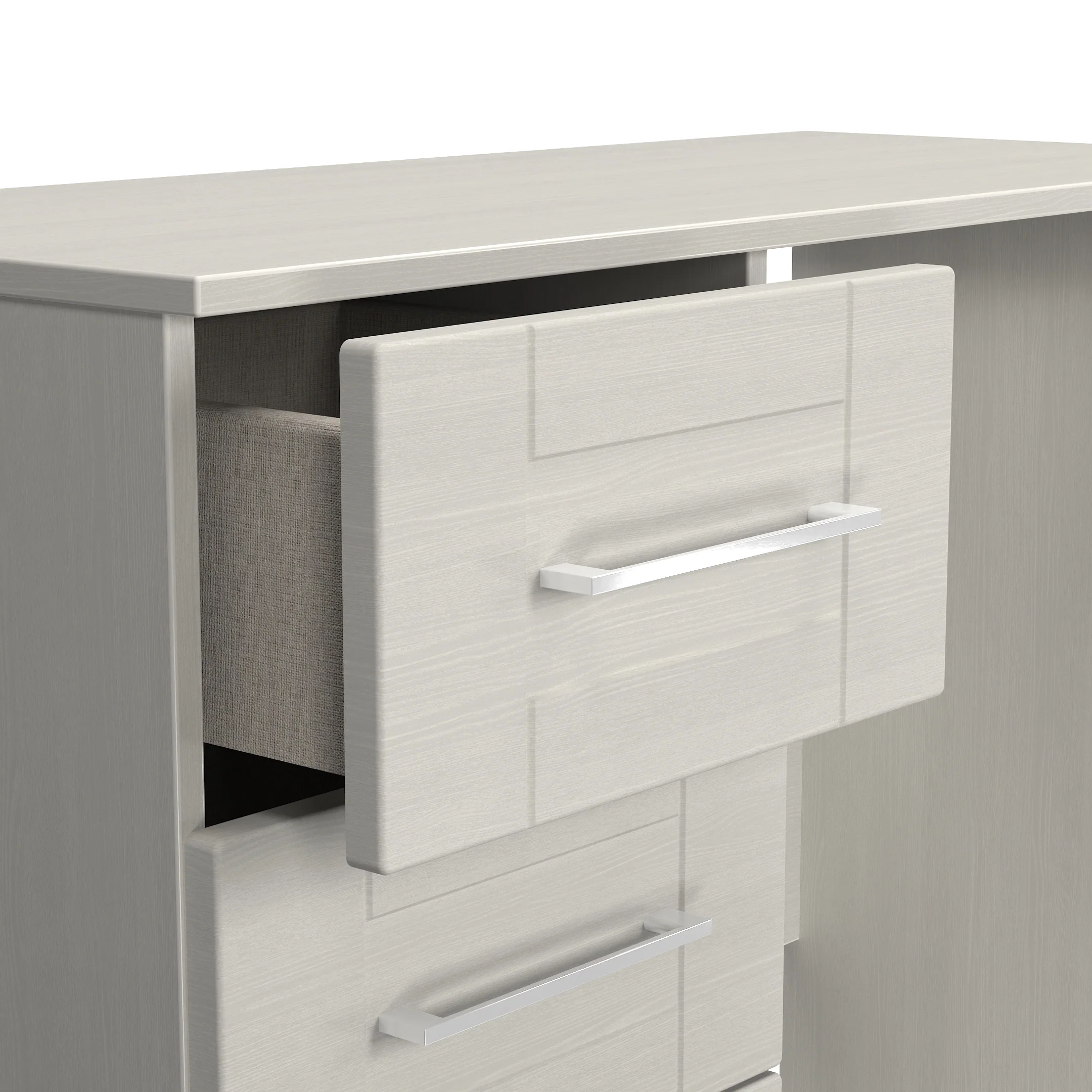 Malton Ready Assembled Vanity in Grey Ash - Image 10