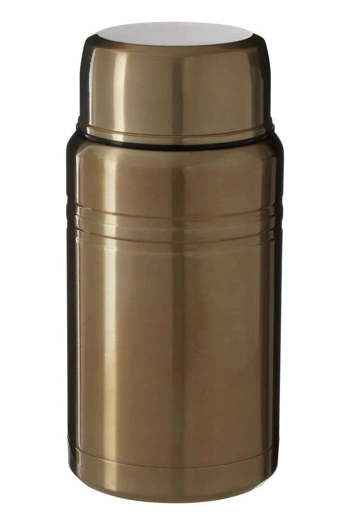 Manhattan Gold Finish Food Flask - Image 2
