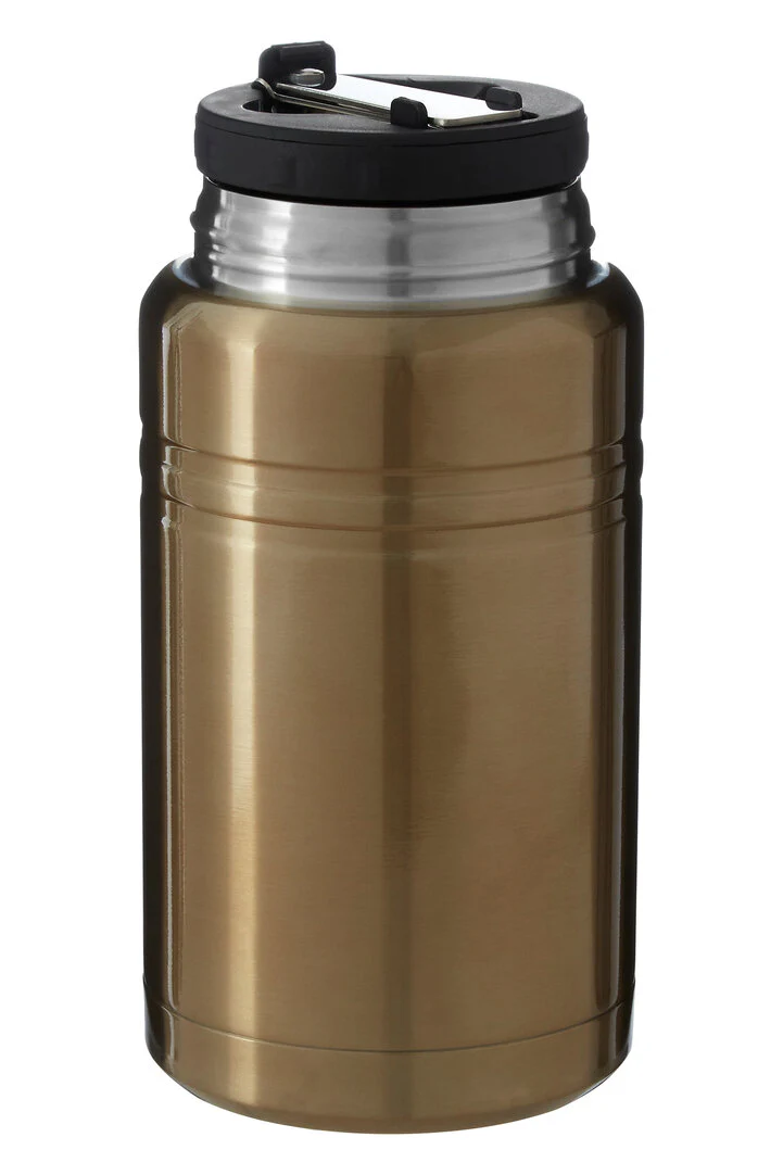 Manhattan Gold Finish Food Flask - Image 3