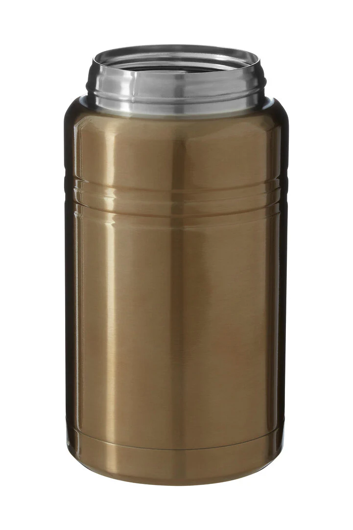 Manhattan Gold Finish Food Flask - Image 5