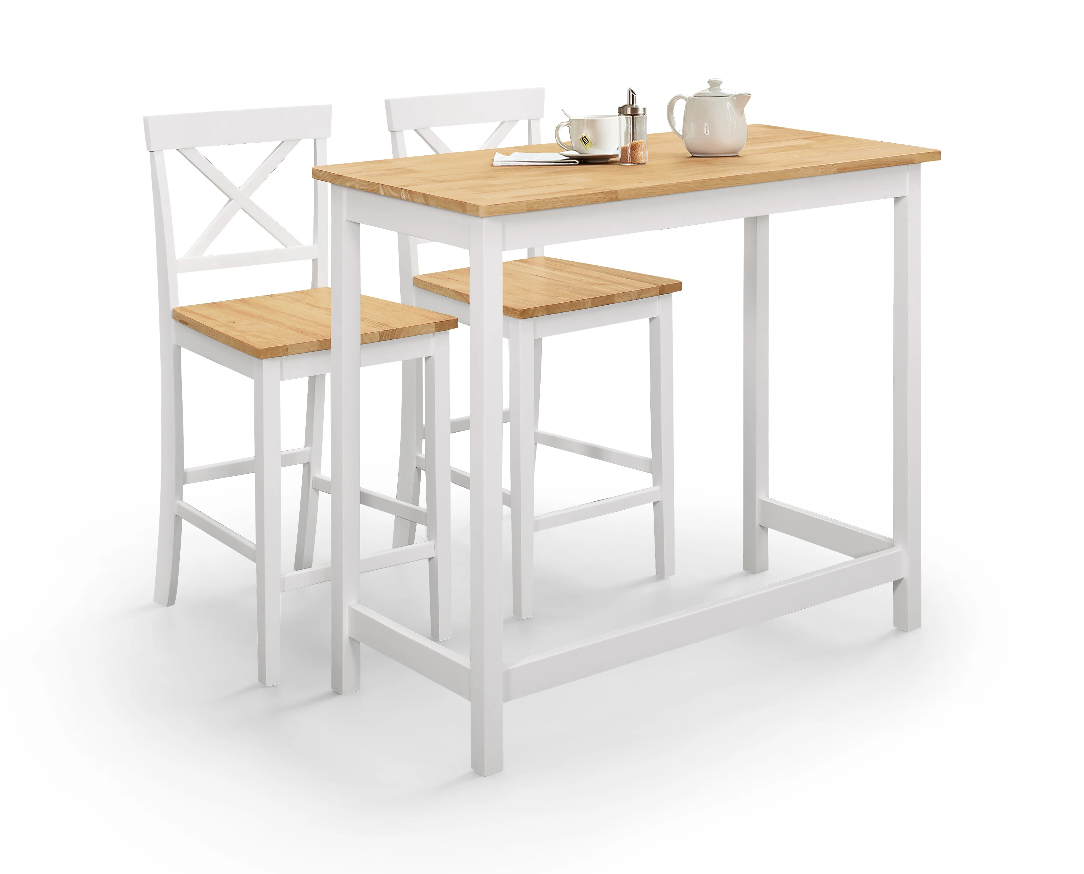 Marlow Bar Set - Ivory & Oak - Image 2