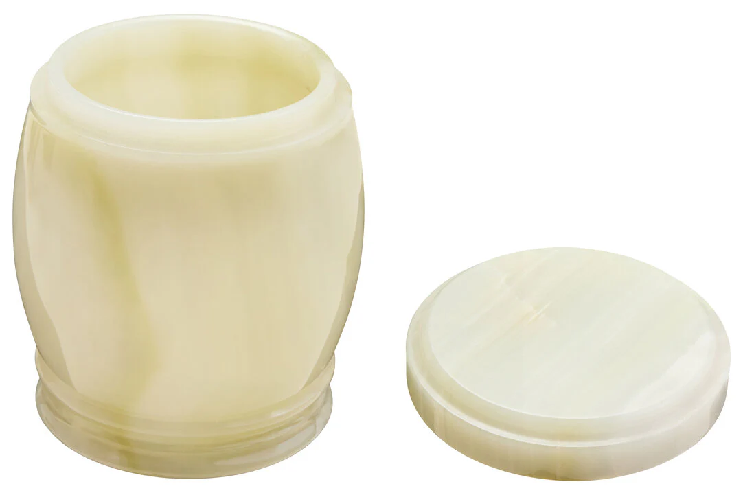Marmore Onyx Storage Jar - Image 3