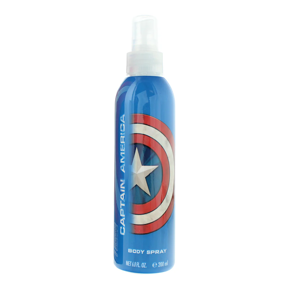 Marvel Captain America Body Spray 200ml - Image 2
