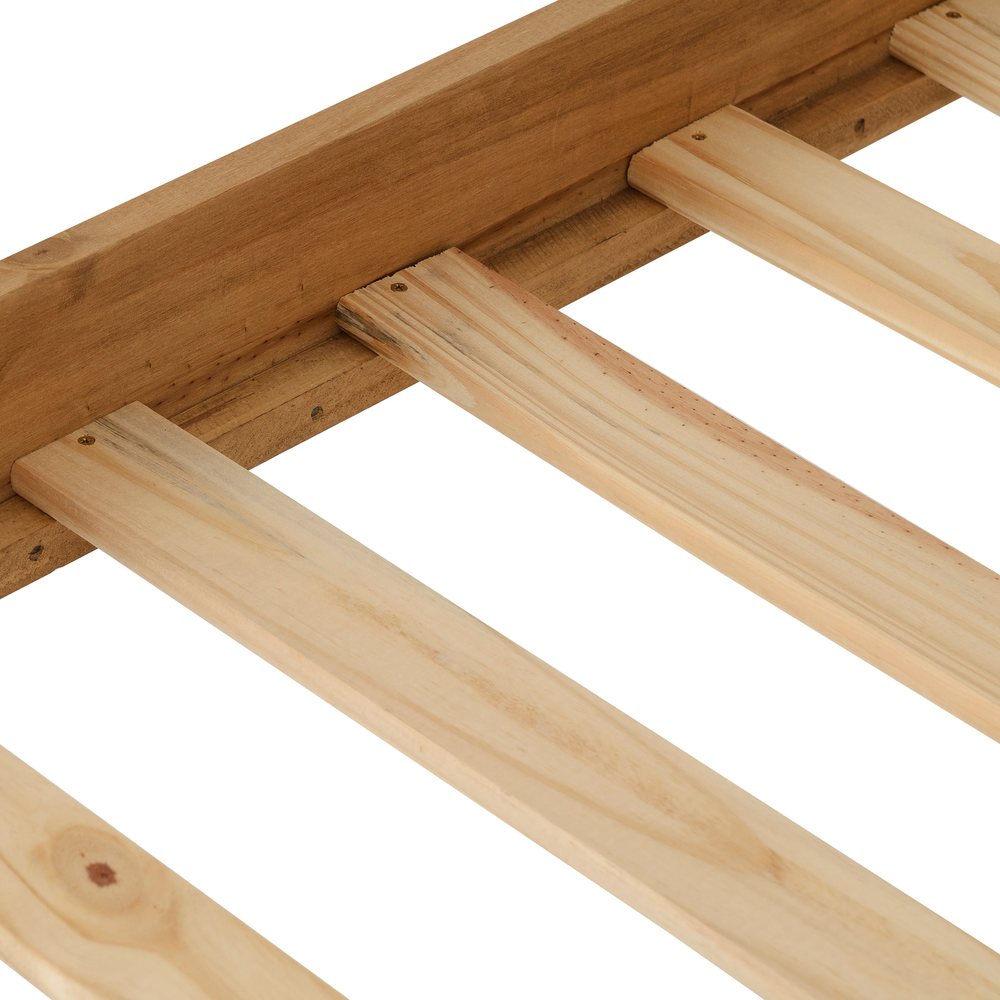 MAYA 4'6" DOUBLE BED - DISTRESSED WAXED PINE - Image 6