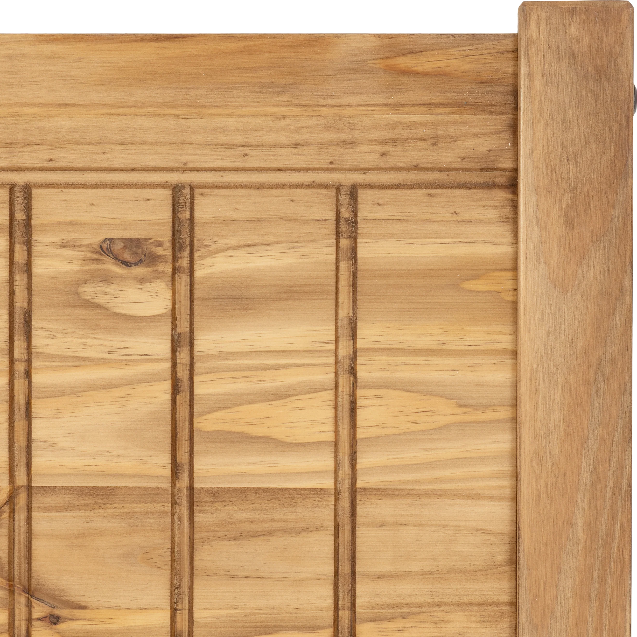 MAYA 4'6" DOUBLE BED - DISTRESSED WAXED PINE - Image 8