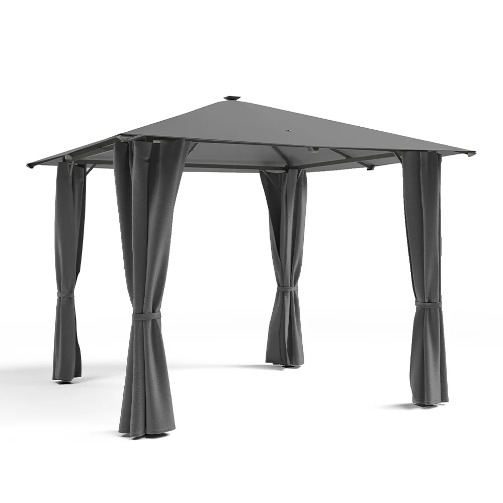 Metal Gazebo with Lights