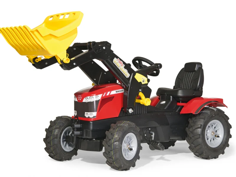 MF 8650 Tractor With Frontloader & Pneumatic Tyres