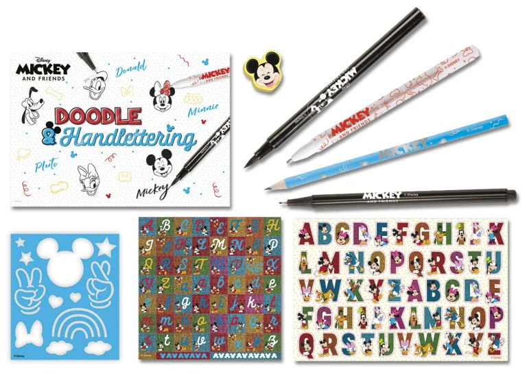 Mickey And Friends Doodle & Hand Lettering Set - Image 3