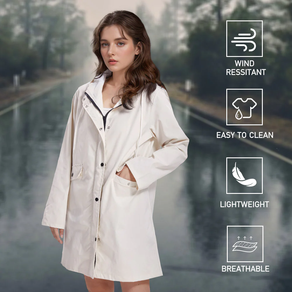 Mid-length Hardshell Jacket - Image 2
