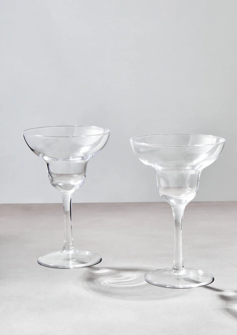 Mila Set Of 2 Margarita Glasses - Image 4