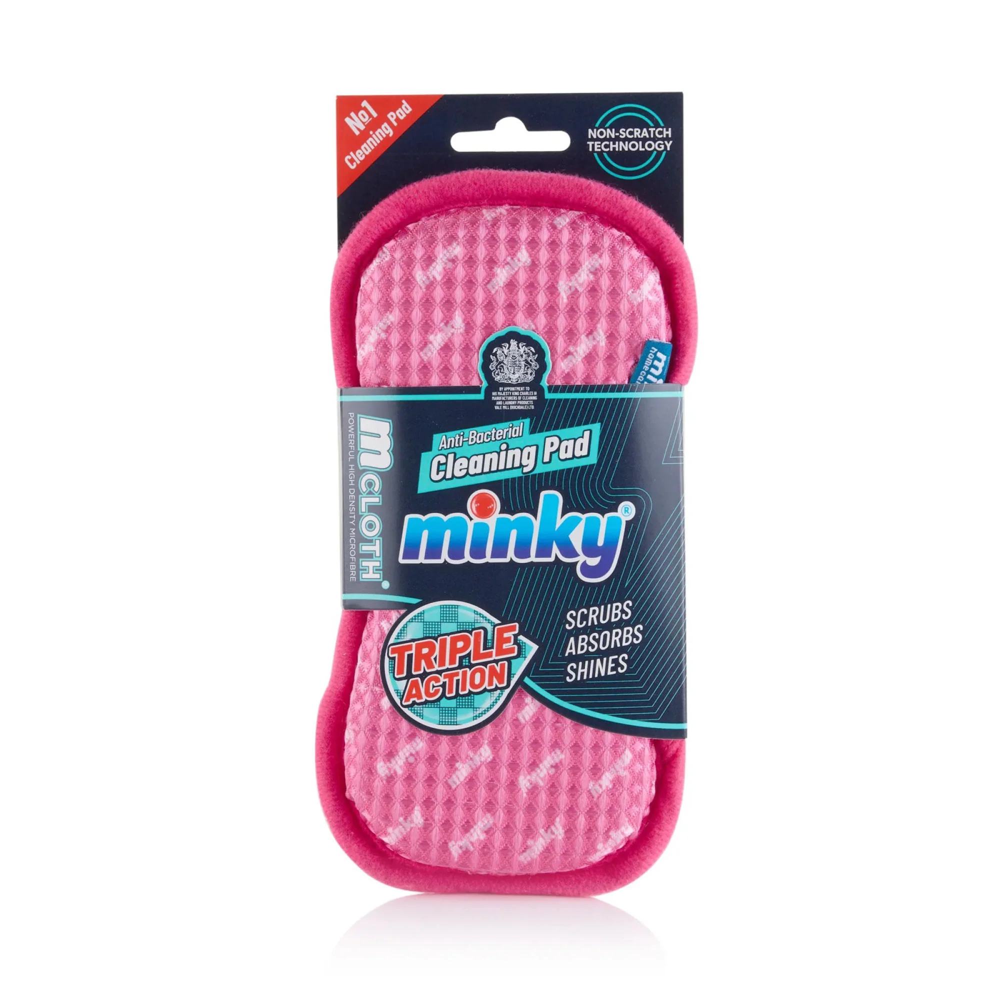 Minky Brites Anti Bac Pad - Assorted Colours