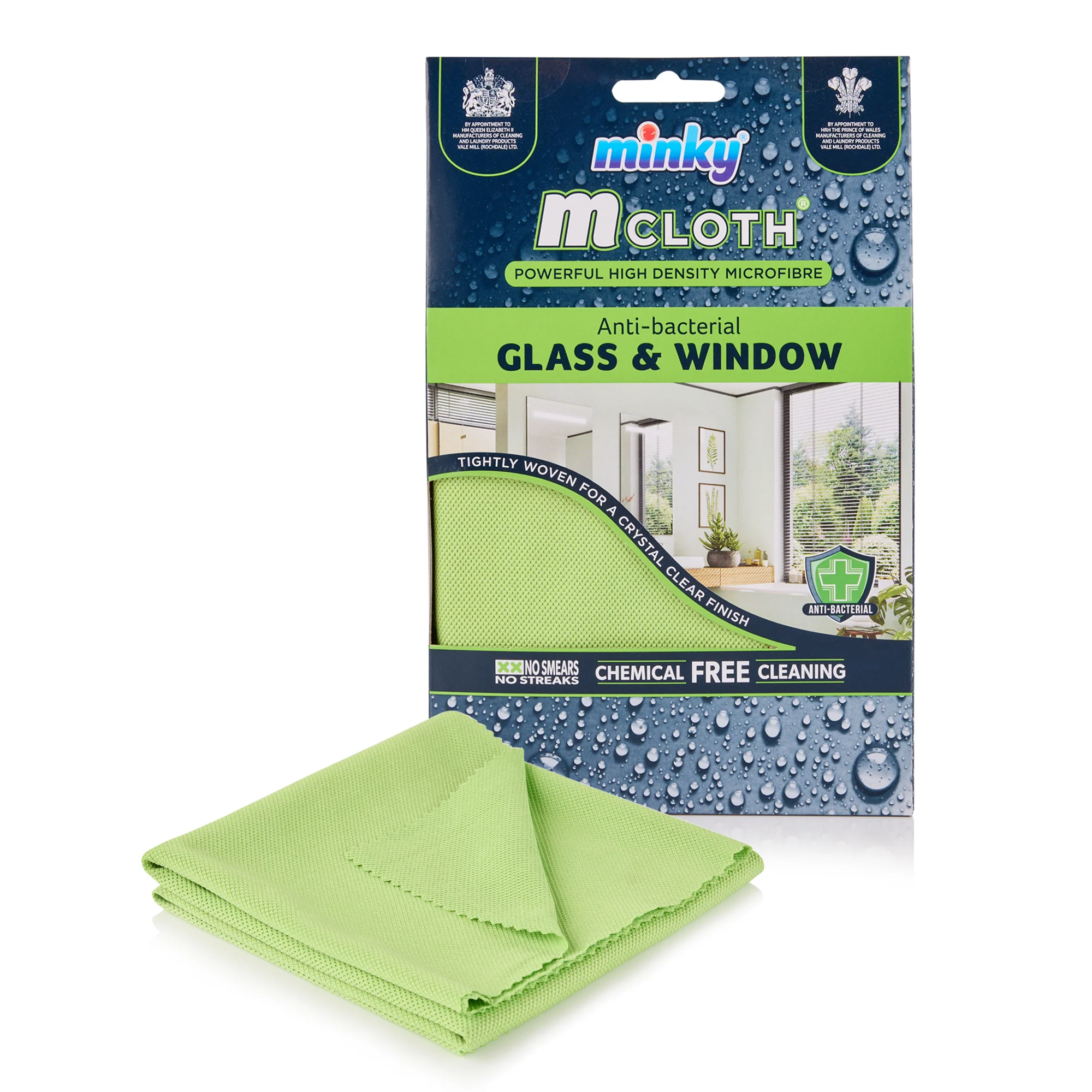 Minky Cloth Anti-Bacterial Glass Cloth