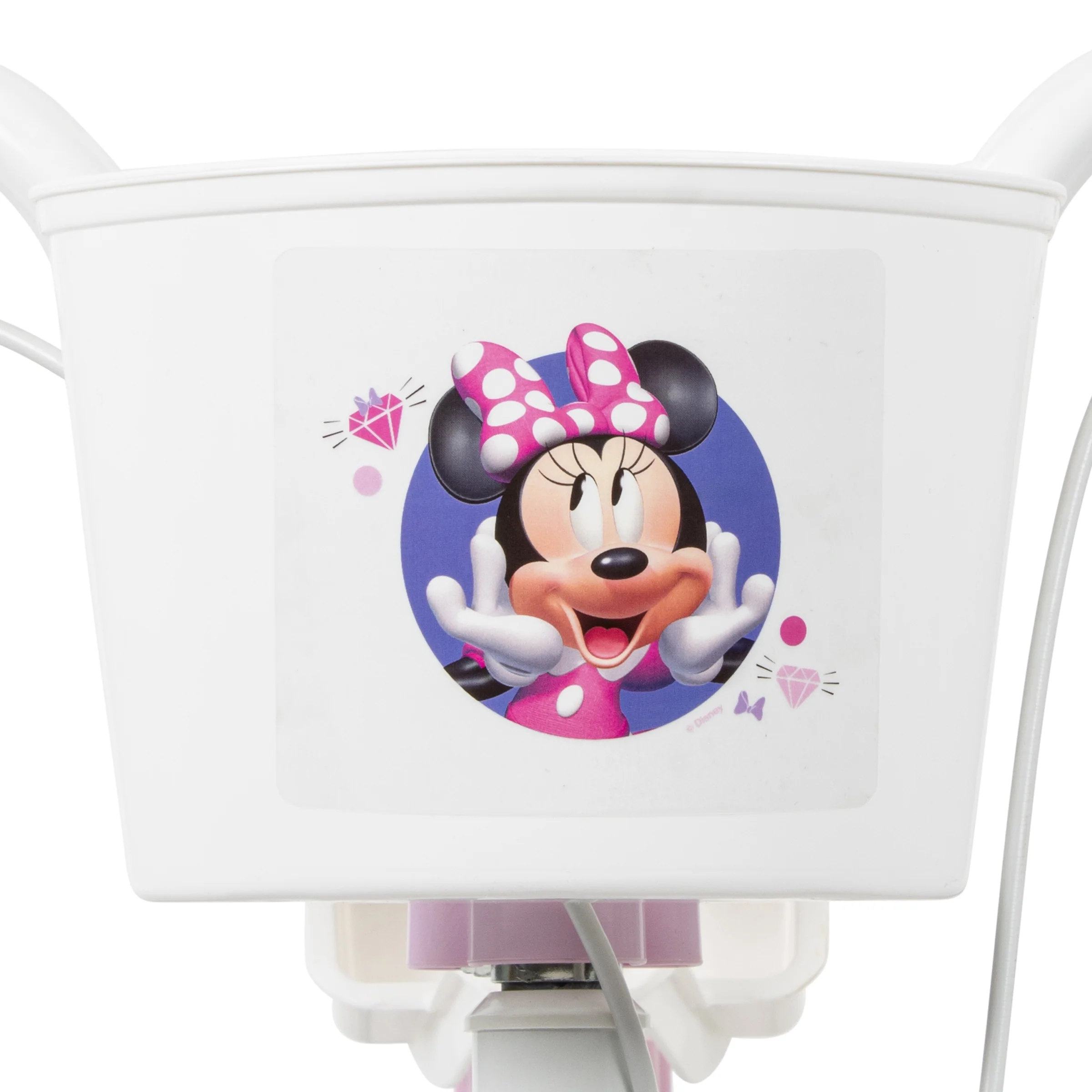 Minnie Bicycle - White, Pink - Image 11