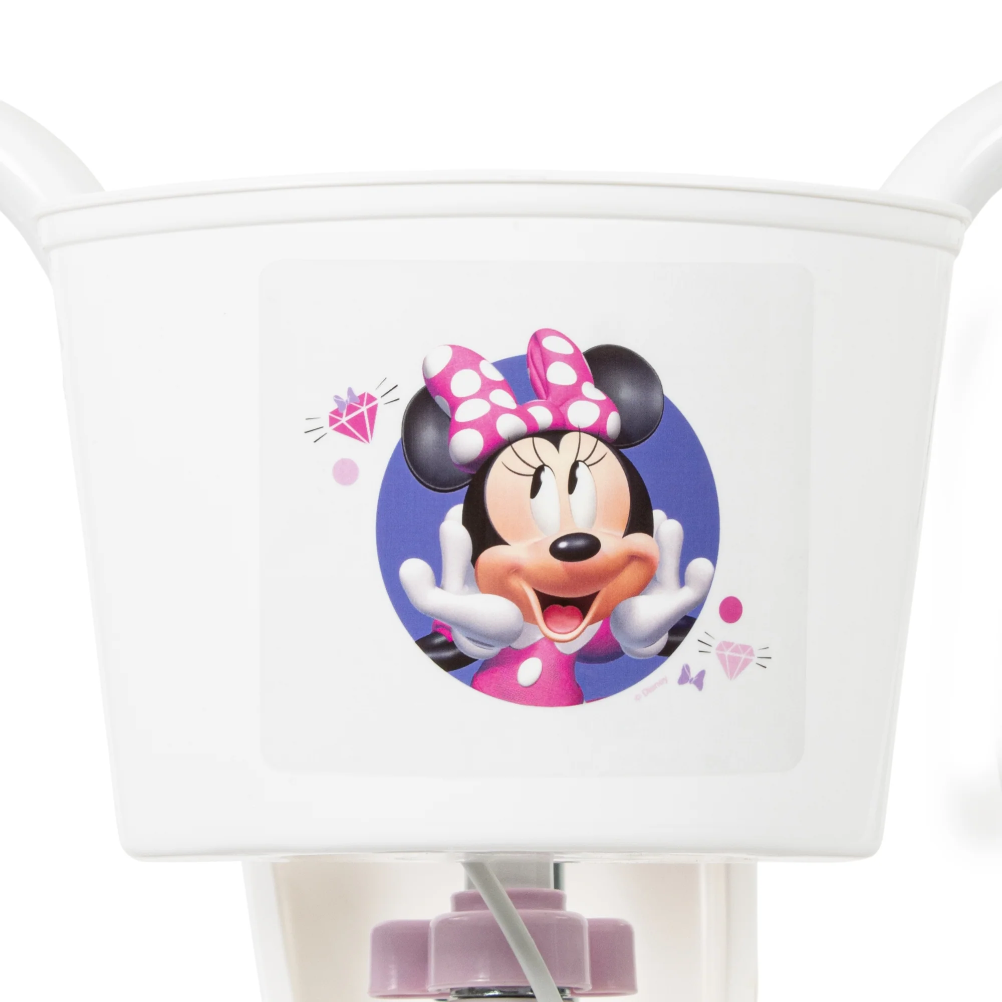 Minnie Bicycle - White, Pink - Image 8