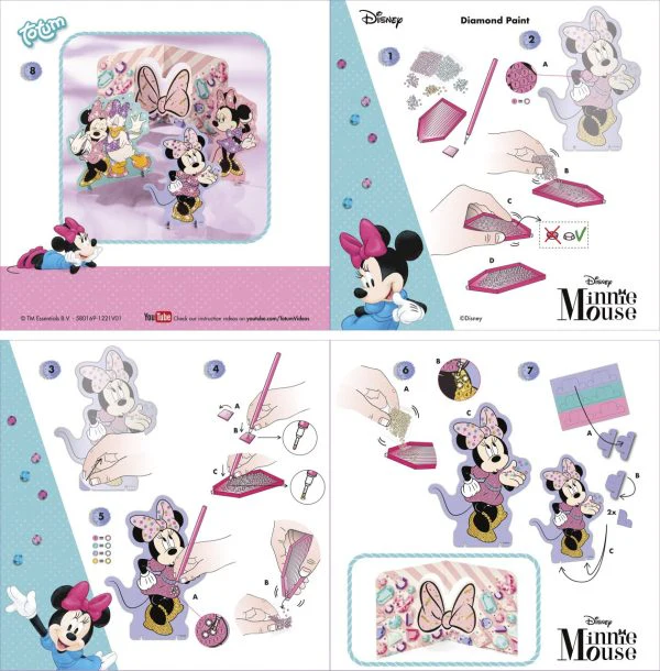 Minnie Mouse Diamond Painting - Image 3