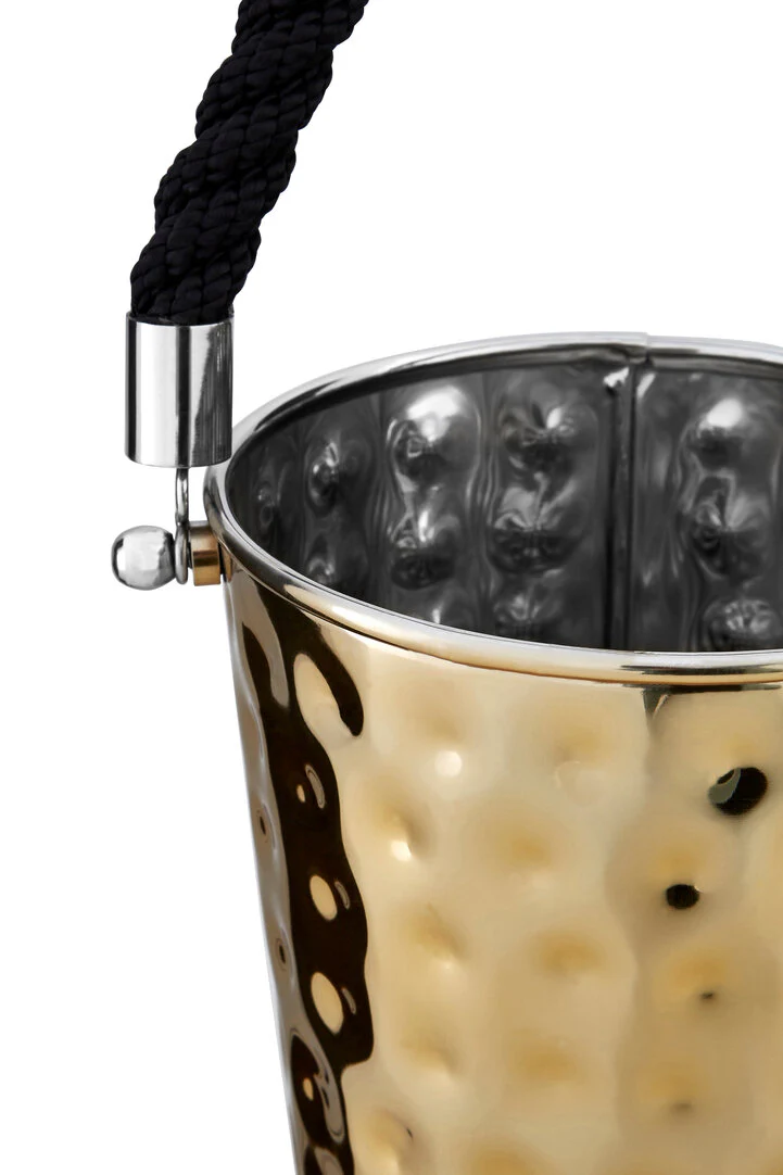 Miressa Medium Gold Finish Party Bucket - Image 5