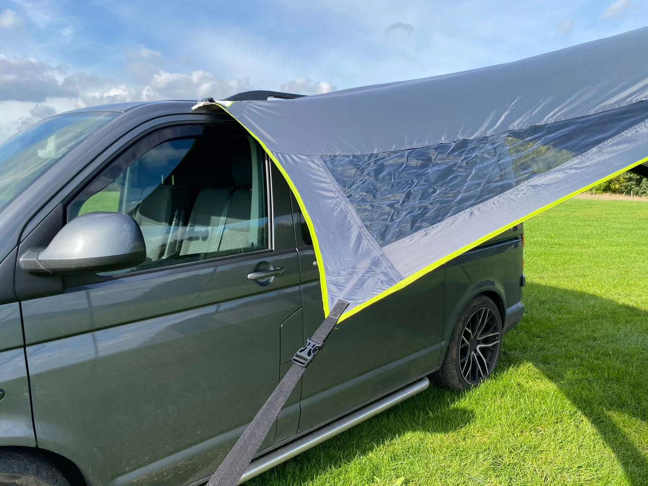 Modern Shade Campervan Canopy - Lime - Image 3