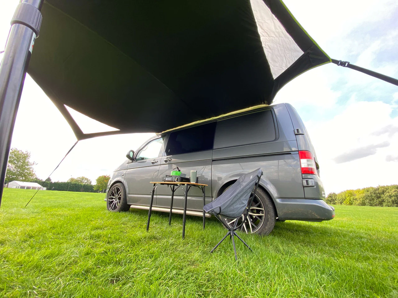 Modern Shade Campervan Canopy - Lime - Image 4