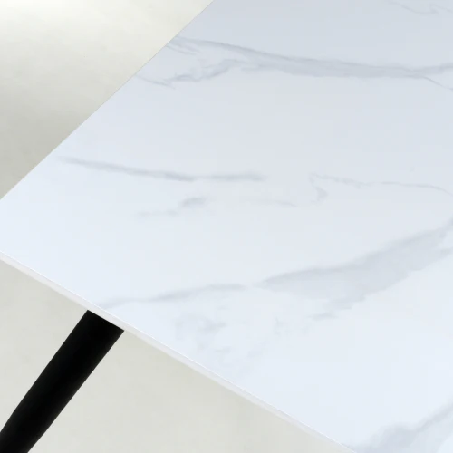Monaco 1.2m White Dining Table - Image 4