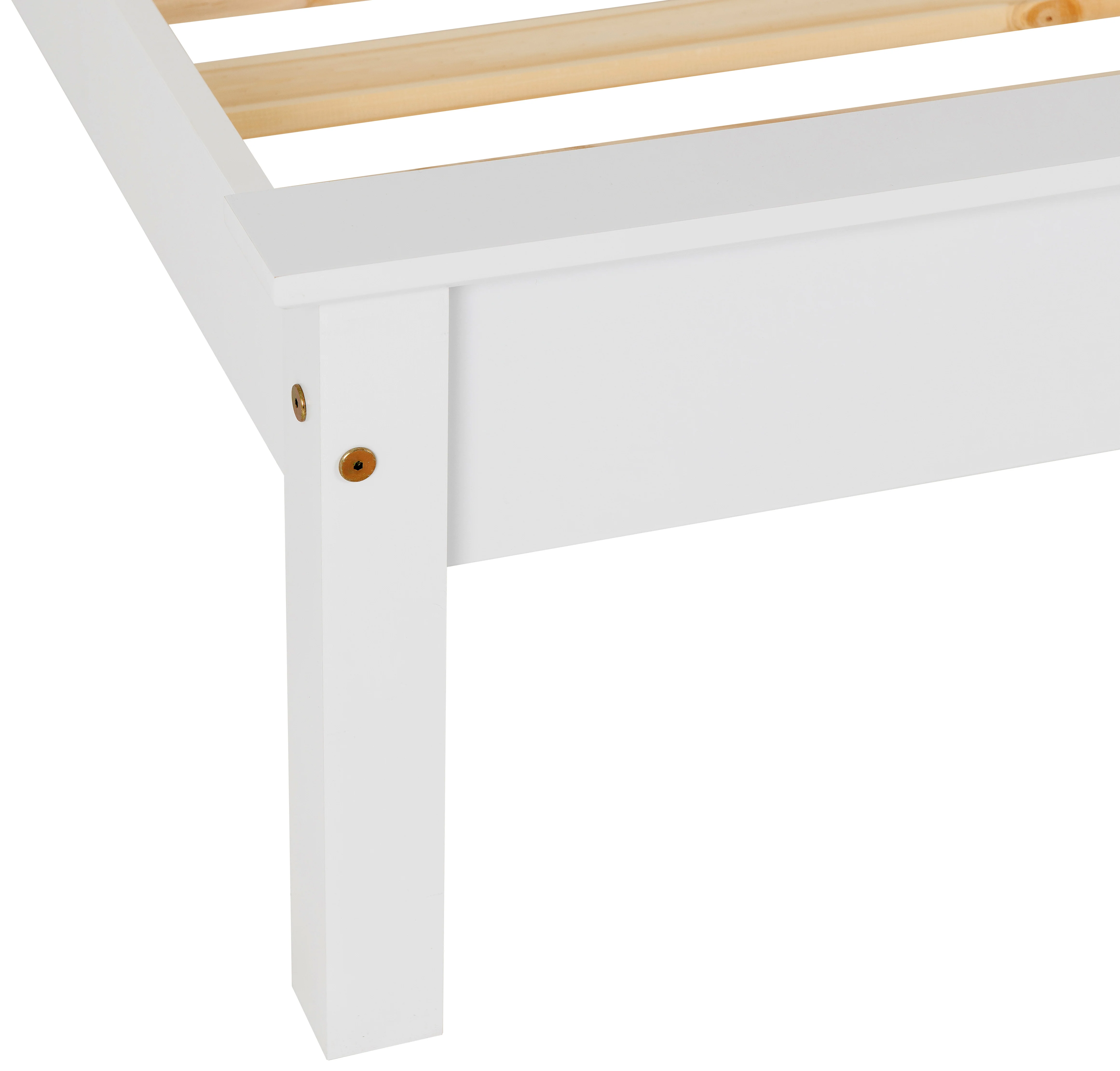 MONACO 3' SINGLE LOW END BED - WHITE - Image 3
