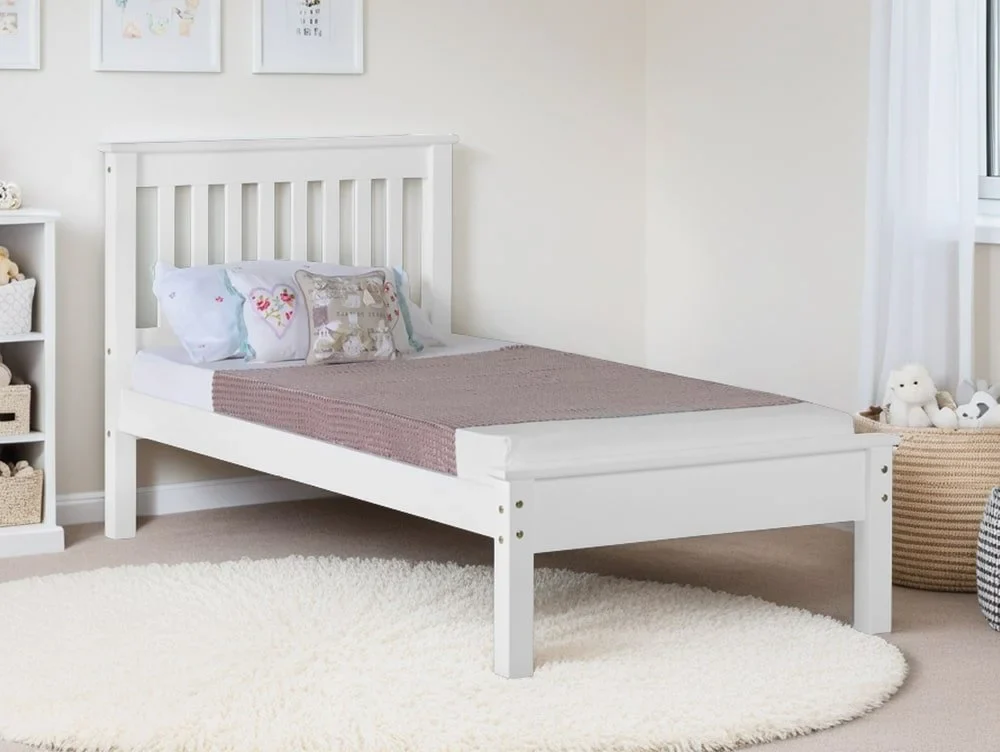 MONACO 3' SINGLE LOW END BED - WHITE - Image 5