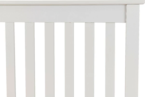 MONACO 4'6" DOUBLE LOW END BED - WHITE - Image 5