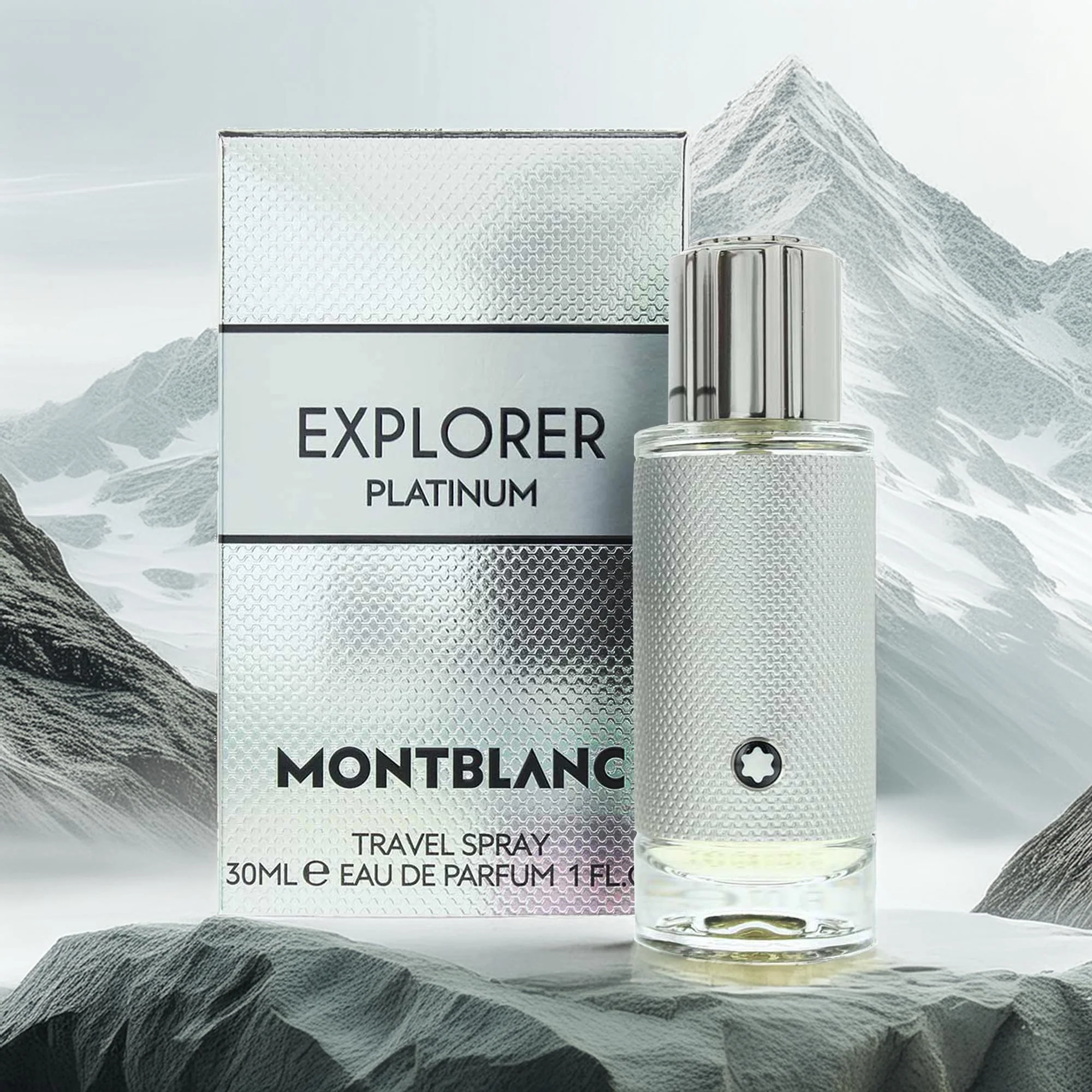 Montblanc Explorer Platinum Eau de Parfum 30ml - Image 3