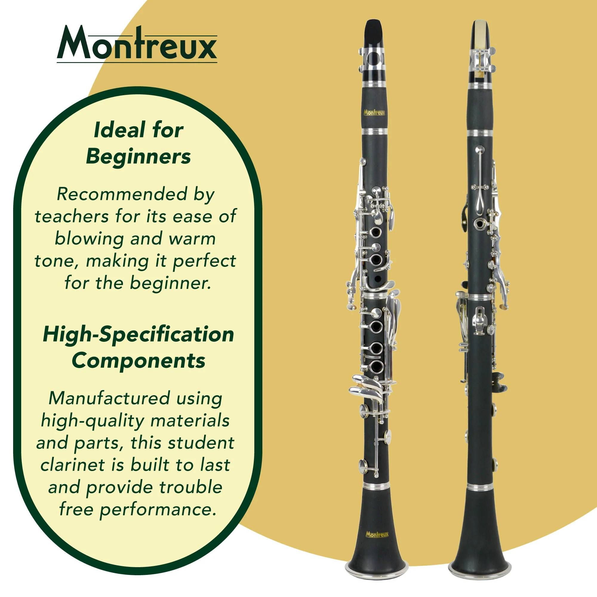 Montreux Student Series Bb Clarinet - Image 3