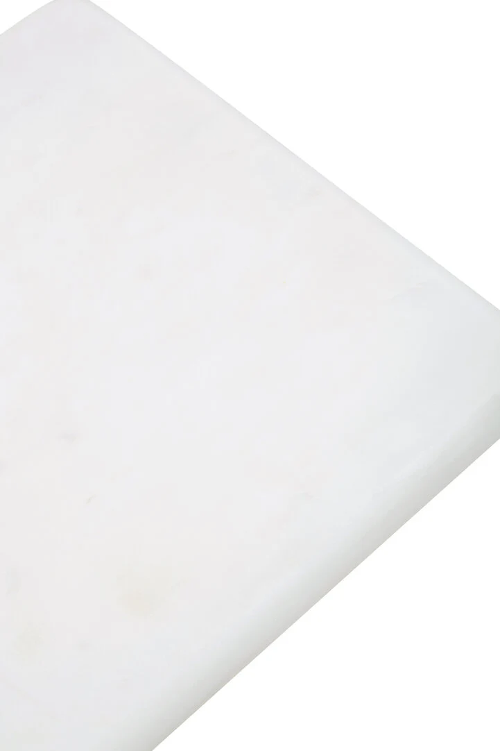 Monzaro White Marble And Acacia Wood Cake Stand - Image 6