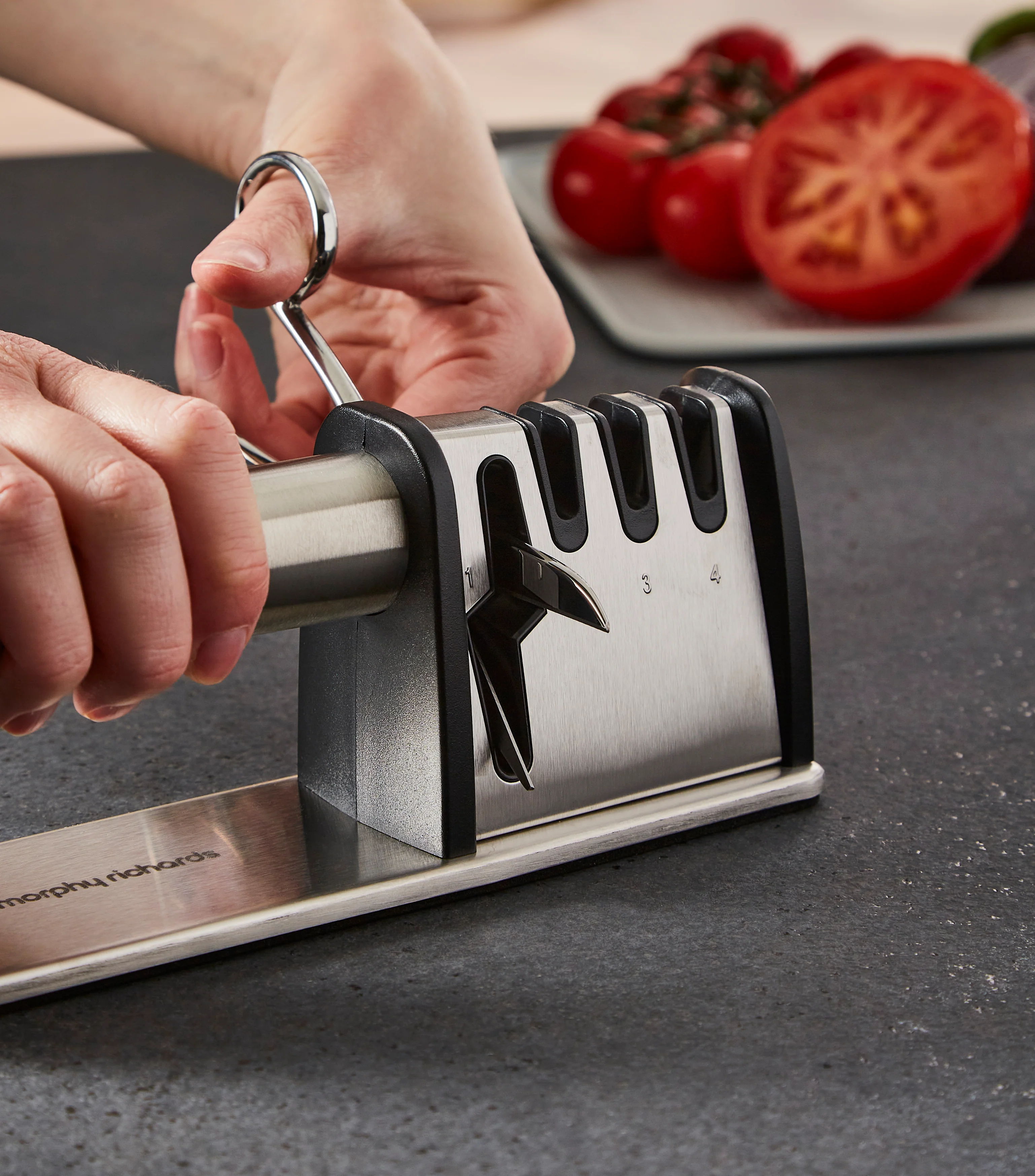 Morphy Richards 4 in 1 Knife and Scissor Sharpener - Image 4