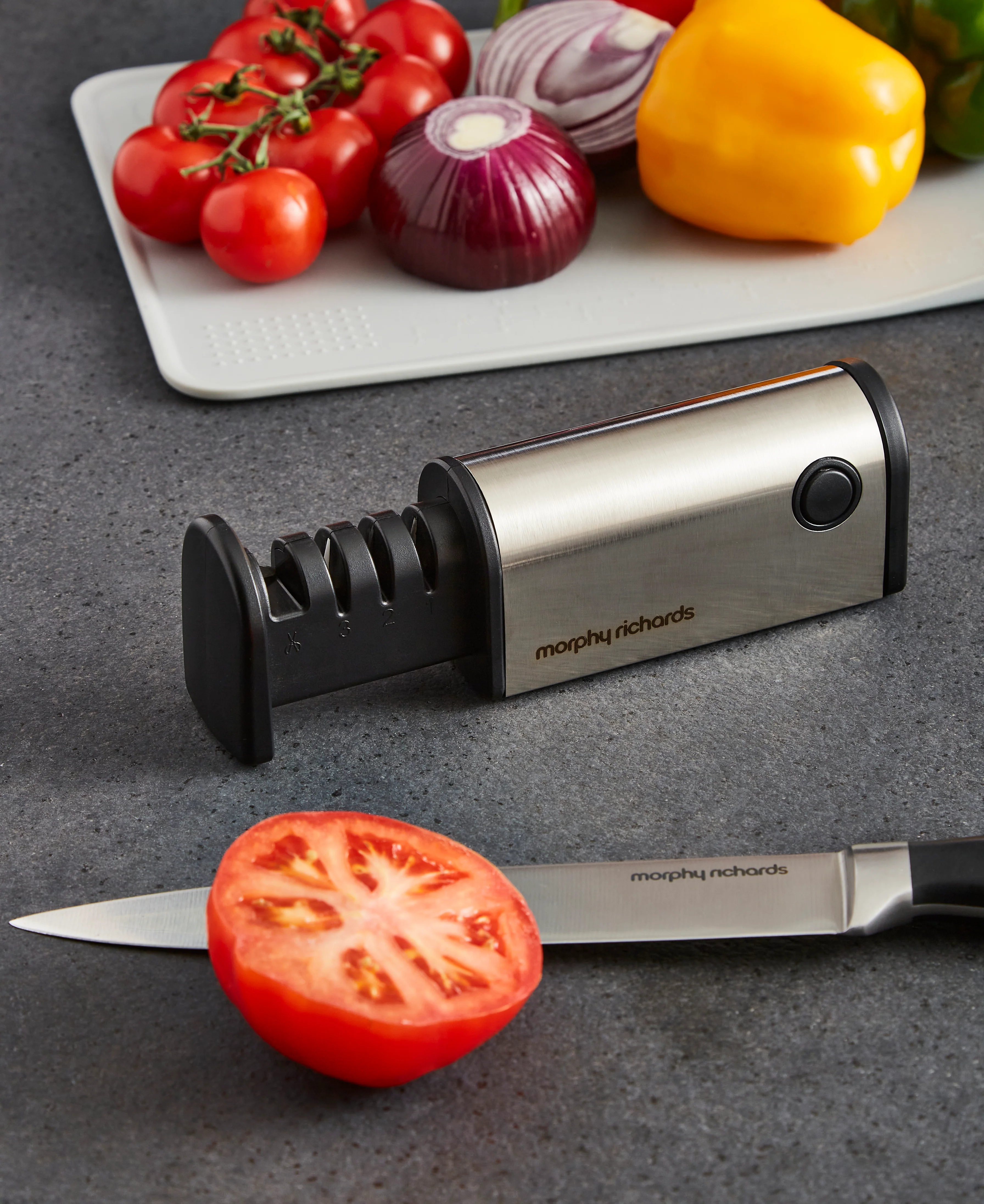 Morphy Richards 4 in 1 Retractable Knife and Scissor Sharpener - Image 9