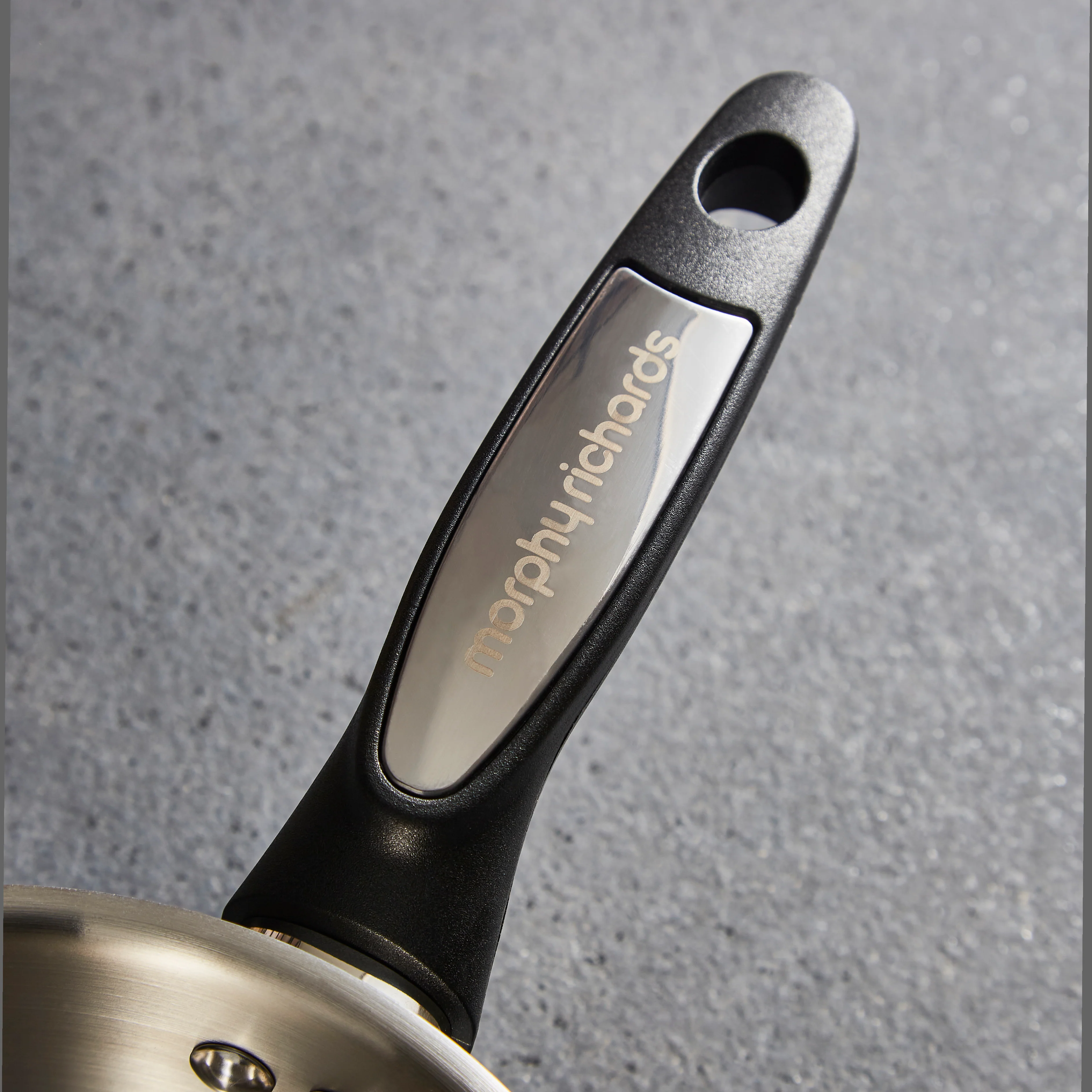 Morphy Richards 5 Piece Pouring Spout Stainless Steel Pan Set - Image 5