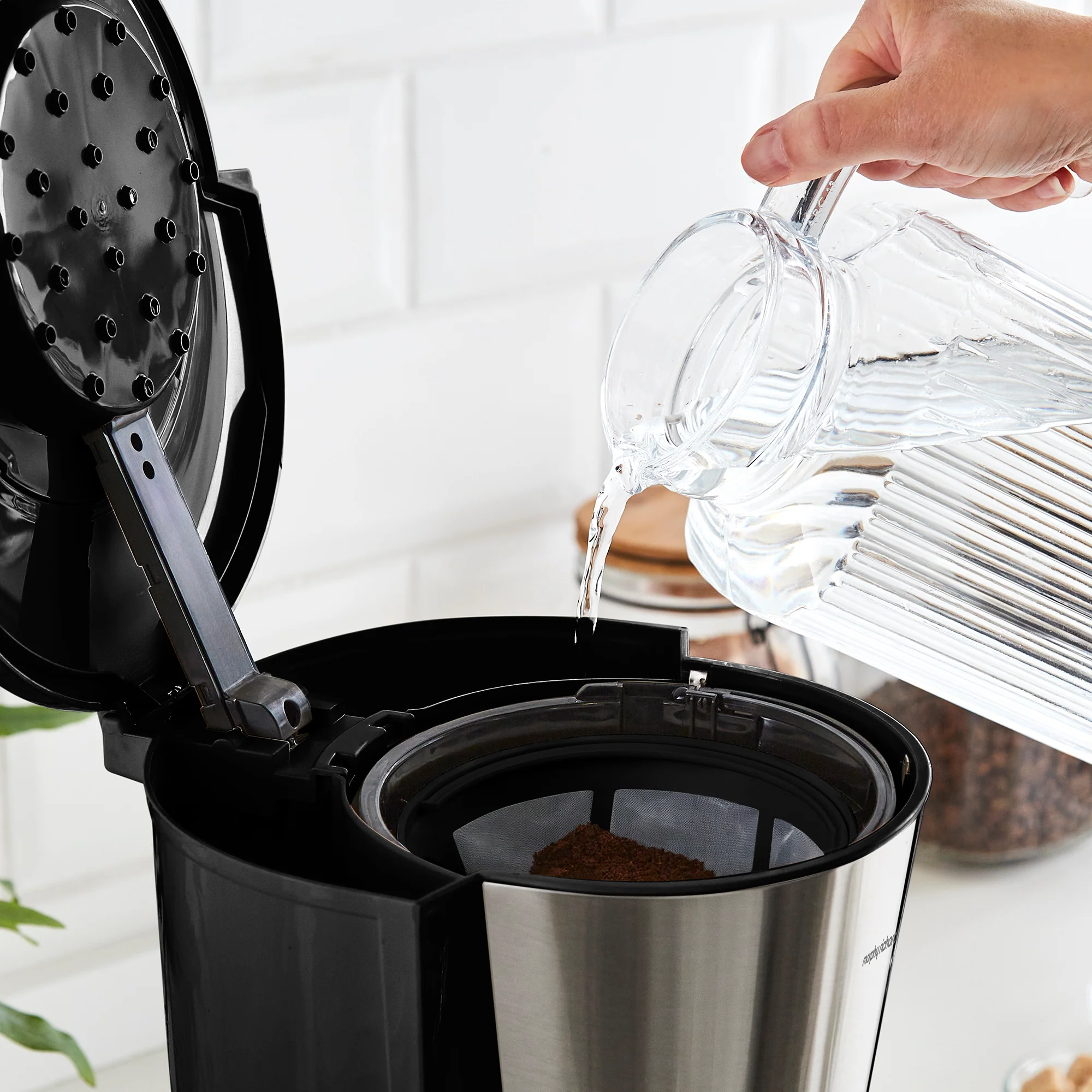 Morphy Richards Equip Filter Coffee Machine Brushed Steel - Image 10